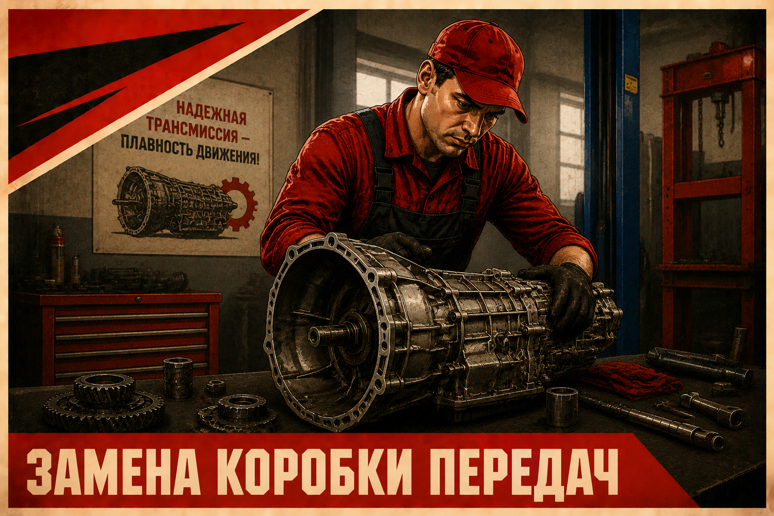 Замена коробки передач Хабаровск