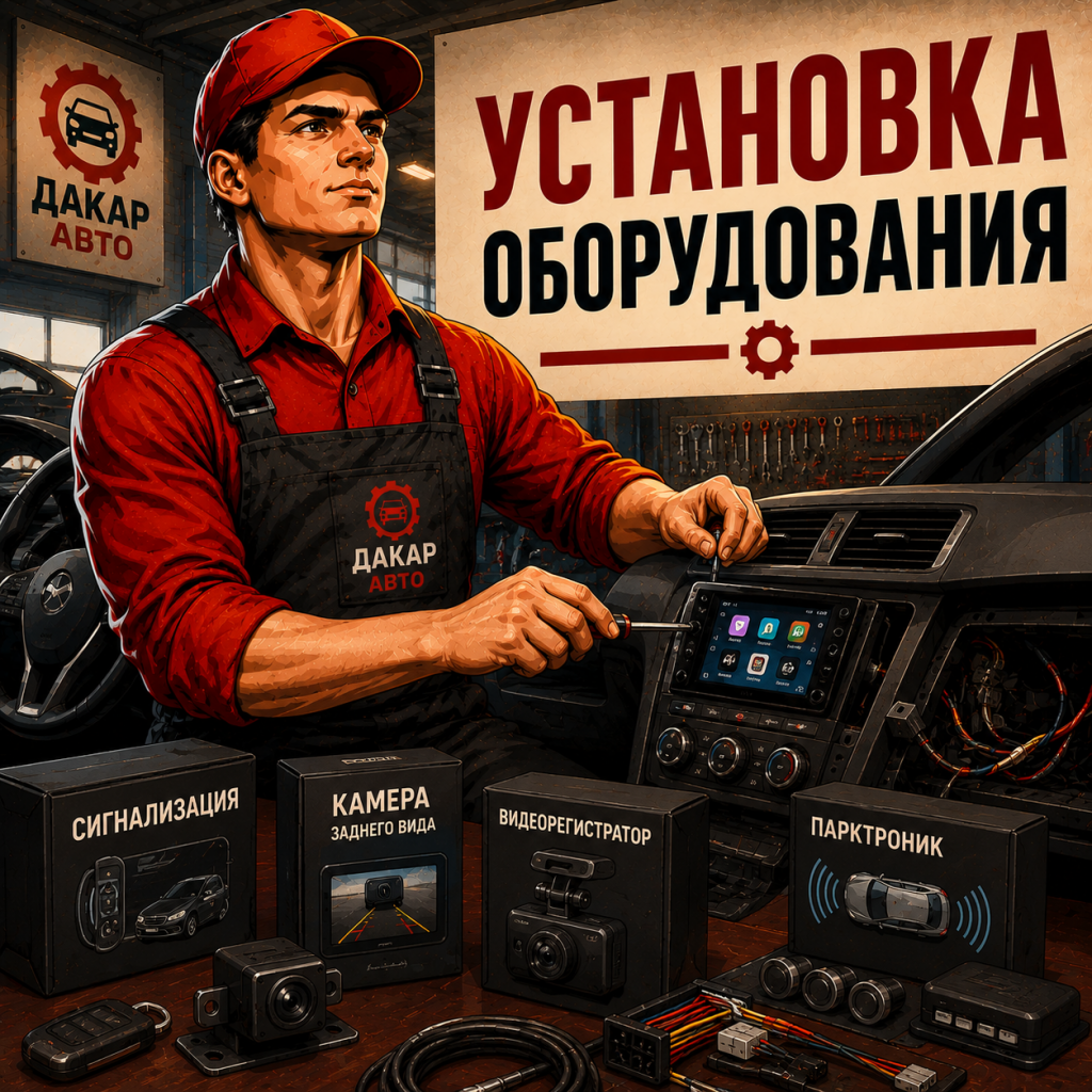 Установка дополнительного оборудования в Хабаровске
